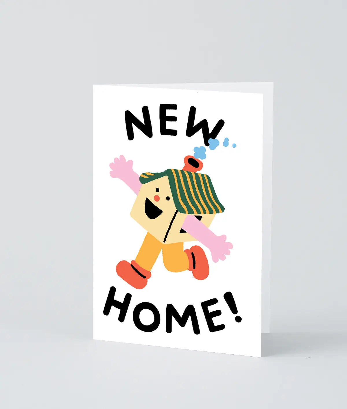 happy House - New Home Greetings Card