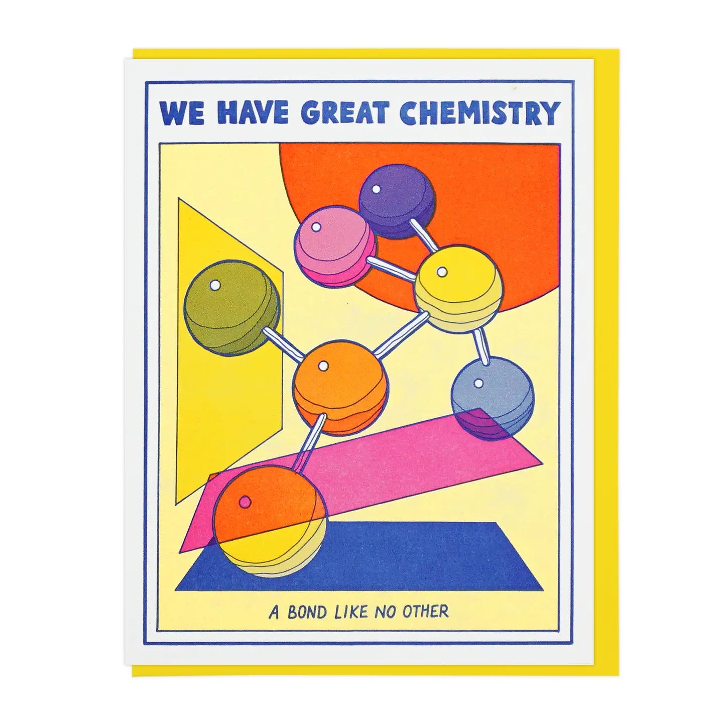 We Have Great Chemistry Greeting Card