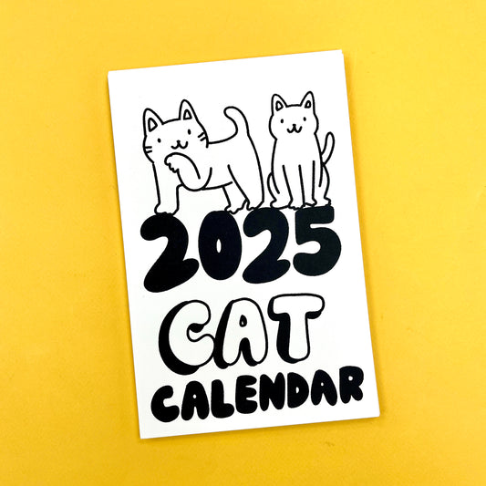 Cat 2025 Monthly Calendar