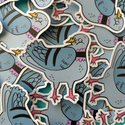 Pigeon Vinyl Sticker