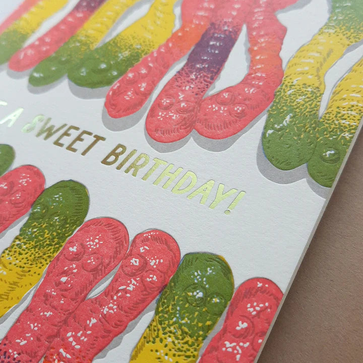 Gummy Sweet Birthday Greeting Card