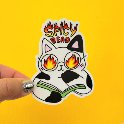 Spicy Read Vinyl Sticker