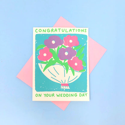 Congratulations On Your Wedding Day Greeting Card