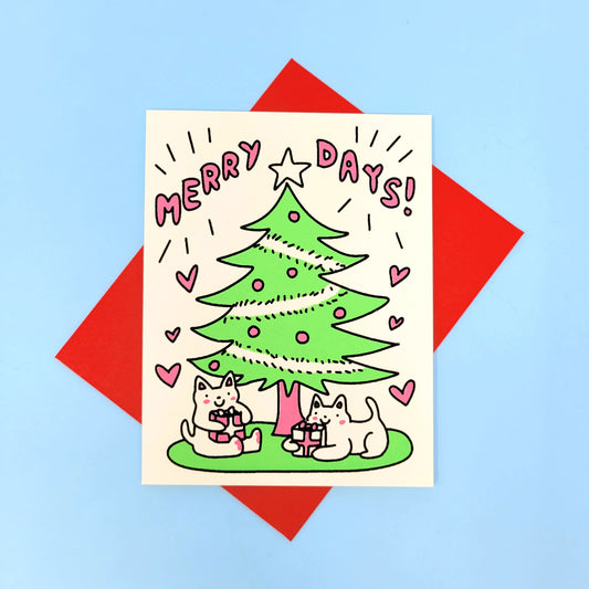 Merry Days Holiday Greeting Card