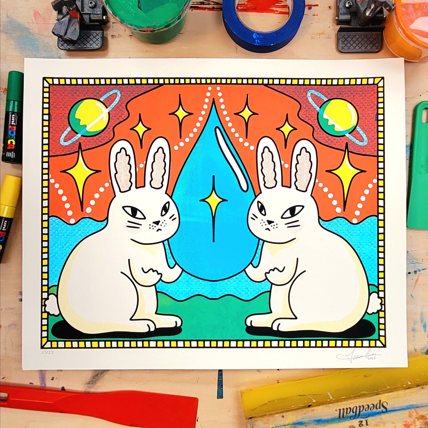 Year of the Water Rabbit LTD ED Print