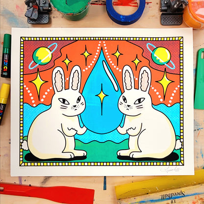 Year of the Water Rabbit LTD ED Print