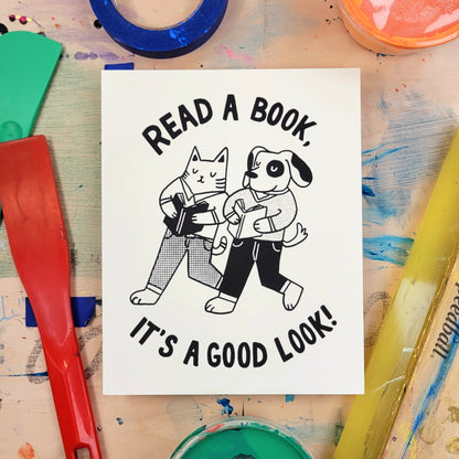 Read A Book! Print