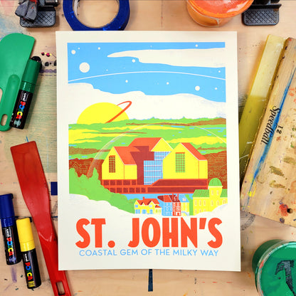 St. John's Screen Print