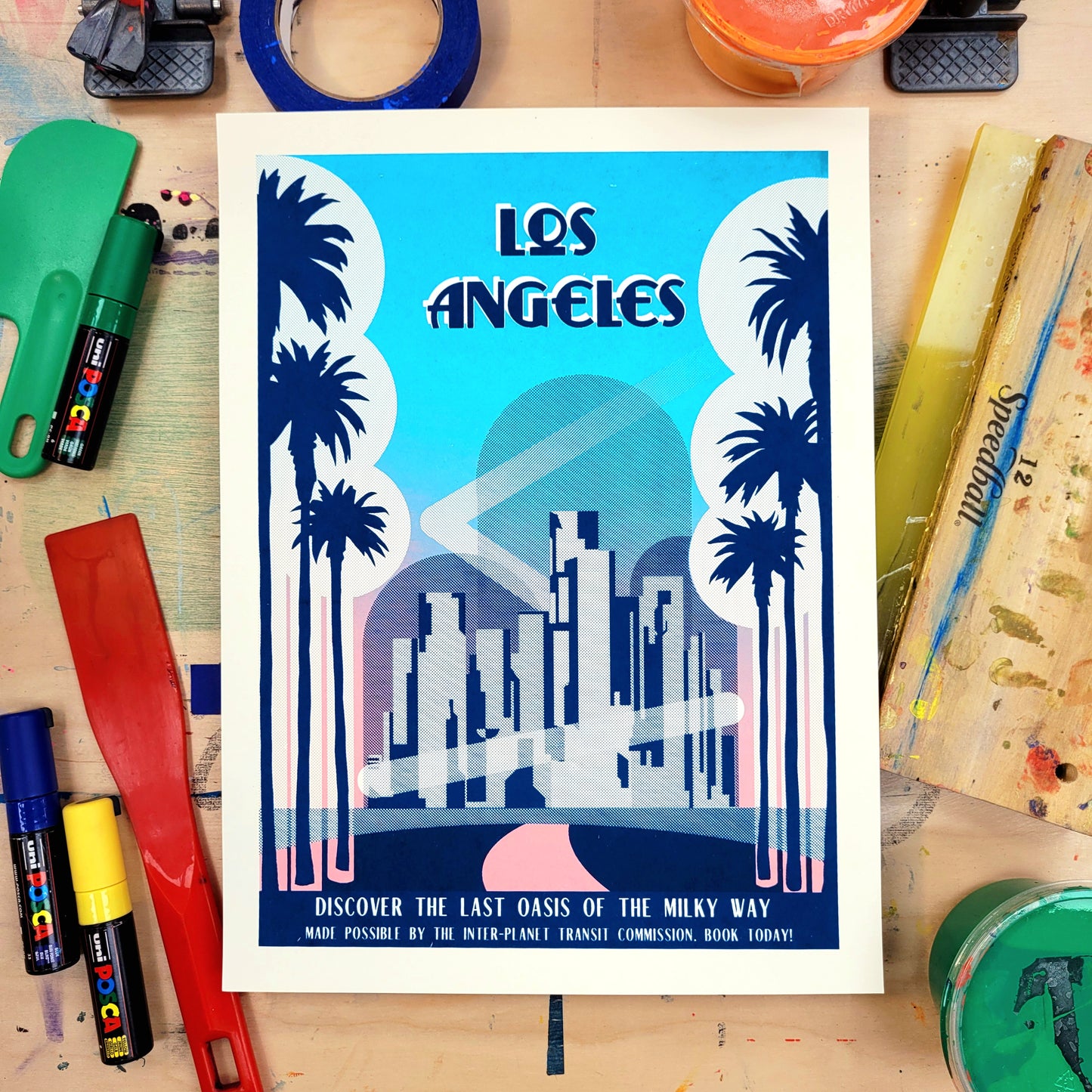 Los Angeles Screen Print