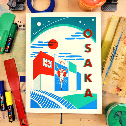 Osaka Screen Print