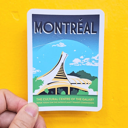 Montreal Cultural Center Vinyl Sticker