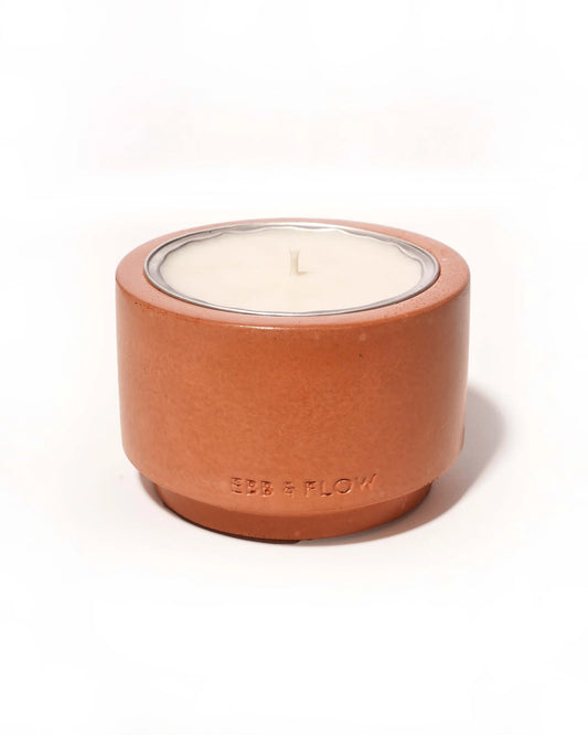 Grapefruit Cardamom Refillable Concrete Candle