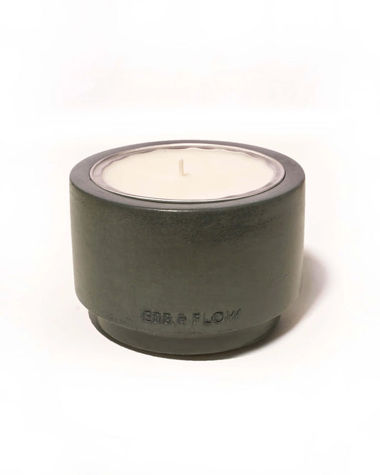 Mulled Vanilla & Teakwood Refillable Concrete Candle