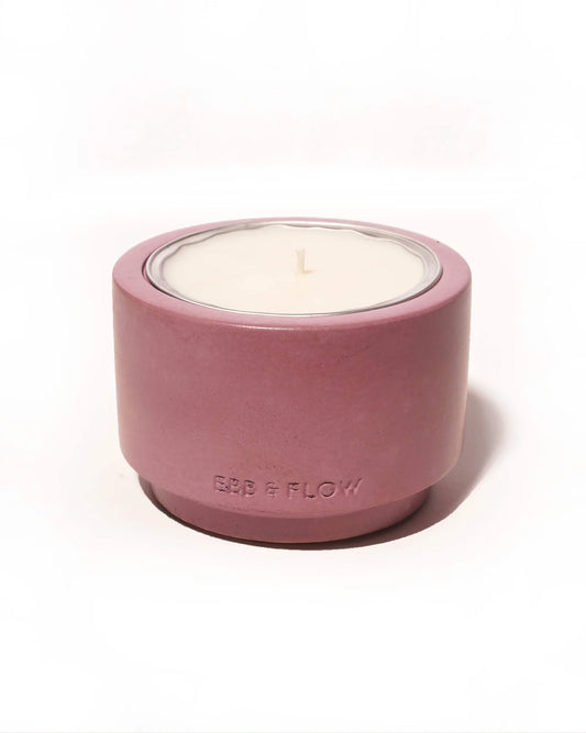 Lavender & Petitgrain Refillable Concrete Candle