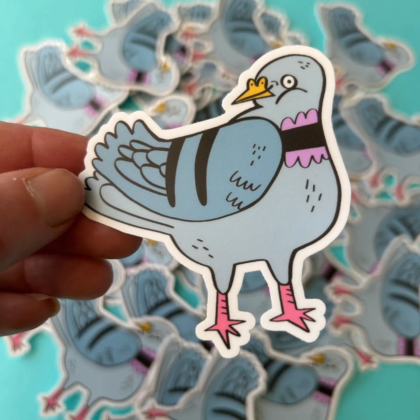 Pigeon Vinyl Sticker