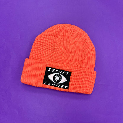 Orange Starry Eye Toque