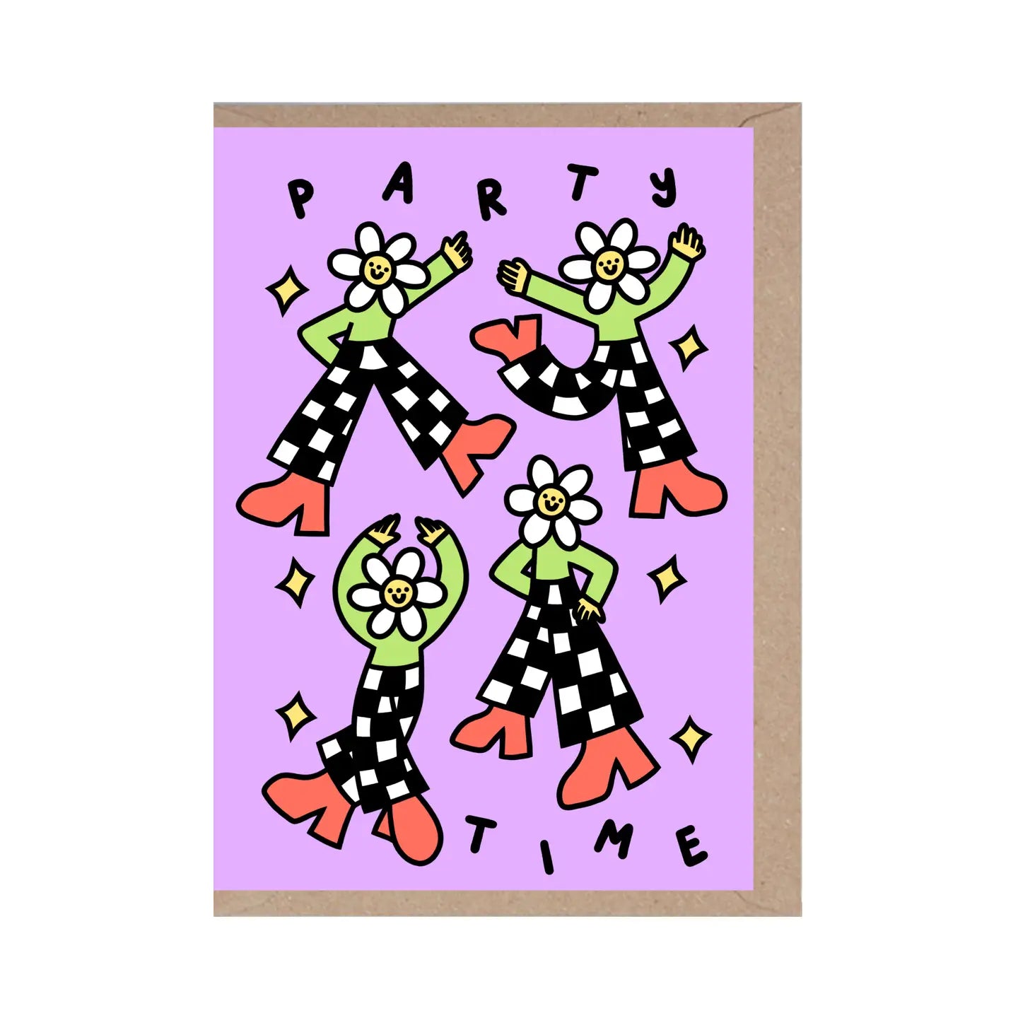 Party Time - Birthday Greeting Card