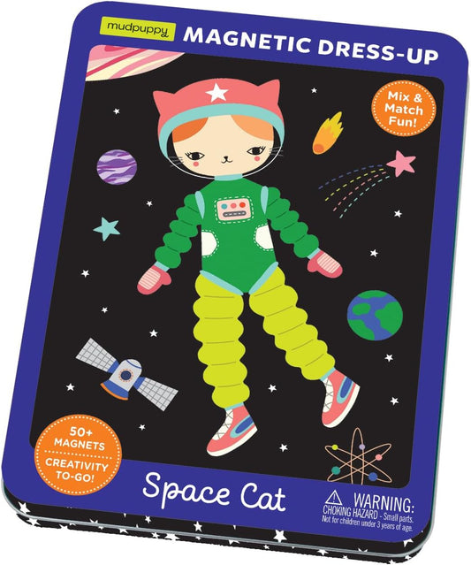 Space Cat Magnetic Tin