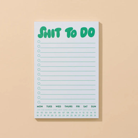 Shit To Do Notepad