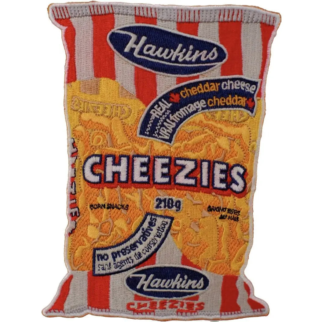 Iron-On 6X4” Embroidered Canadian ”Cheezies” Patch