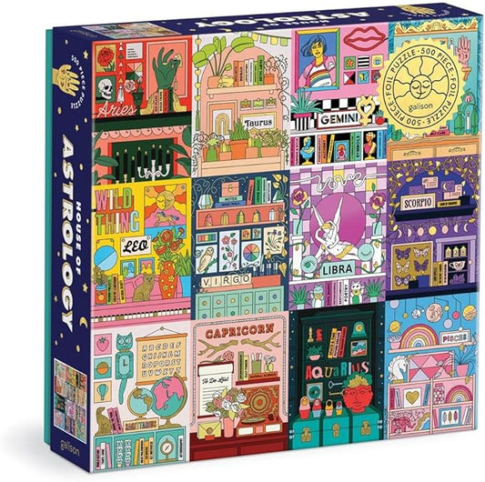 House of Astrology 500 Piece Foil Puzzle