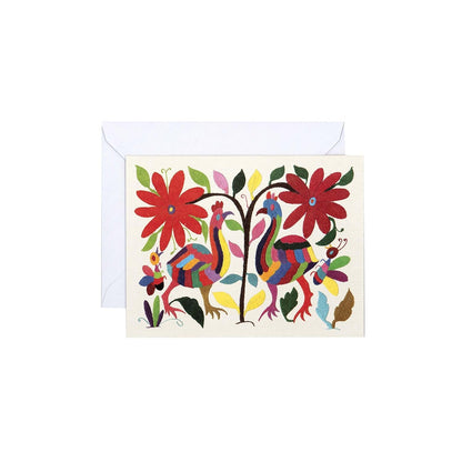 Otomi Notecards - Embroidered Textile Art from Mexico