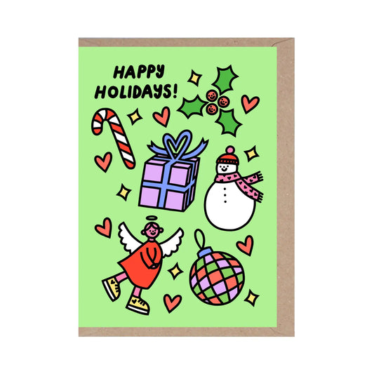 Happy Holidays Greeting Card