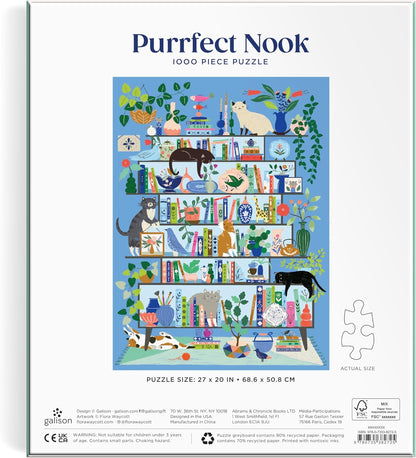 Purrfect Nook 1000 Piece Puzzle