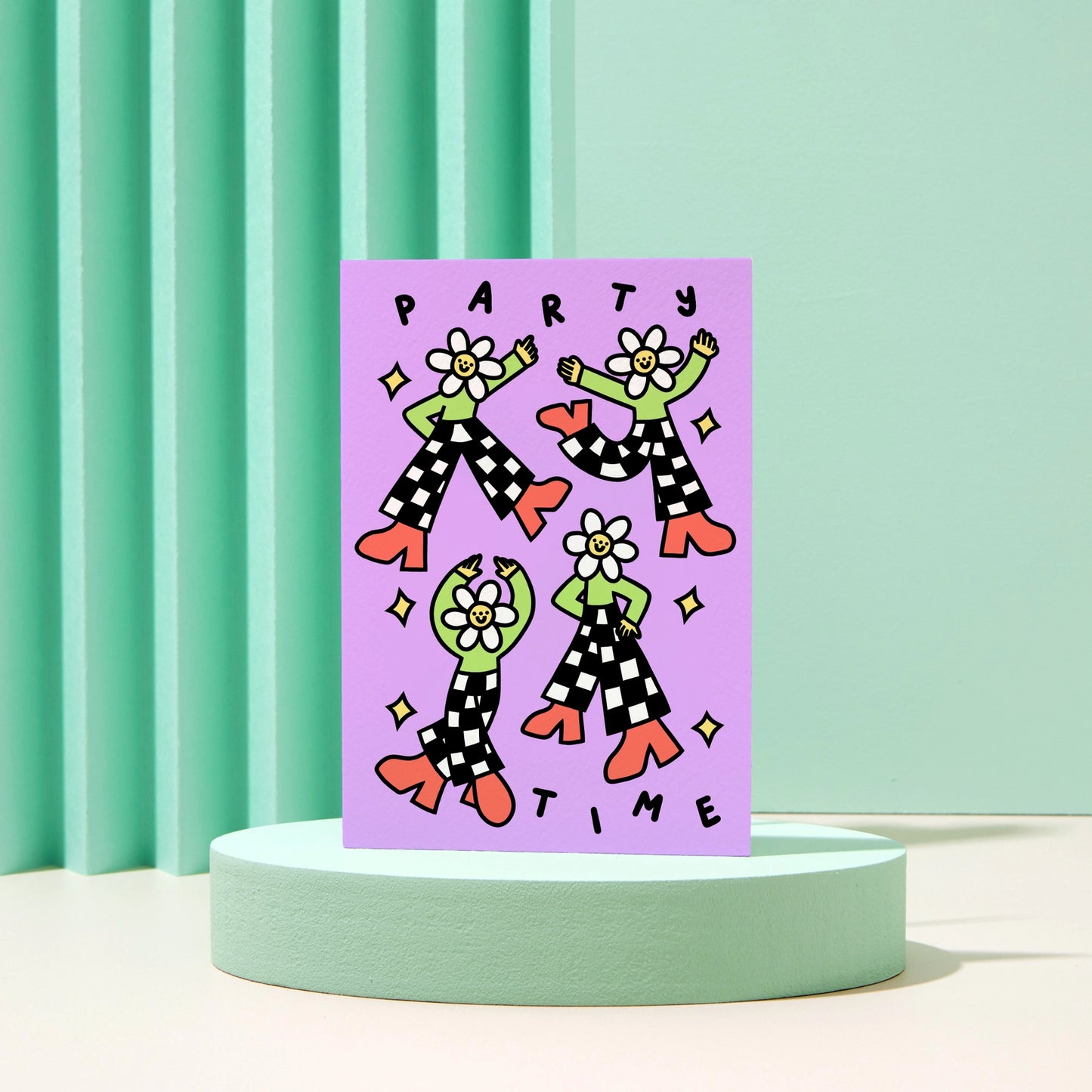 Party Time - Birthday Greeting Card