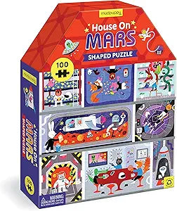 House on Mars 100 Piece House-Shaped Puzzle