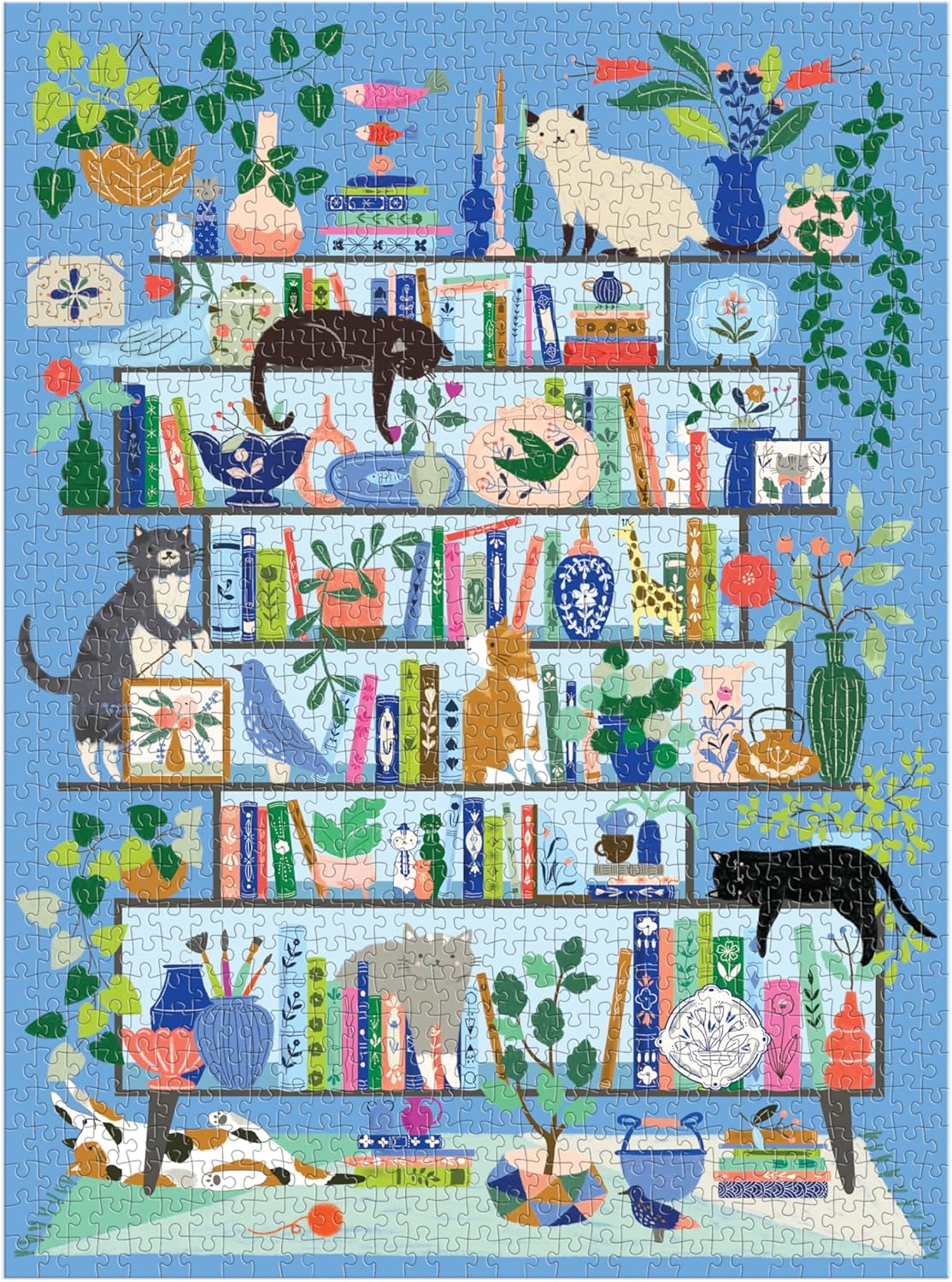 Purrfect Nook 1000 Piece Puzzle