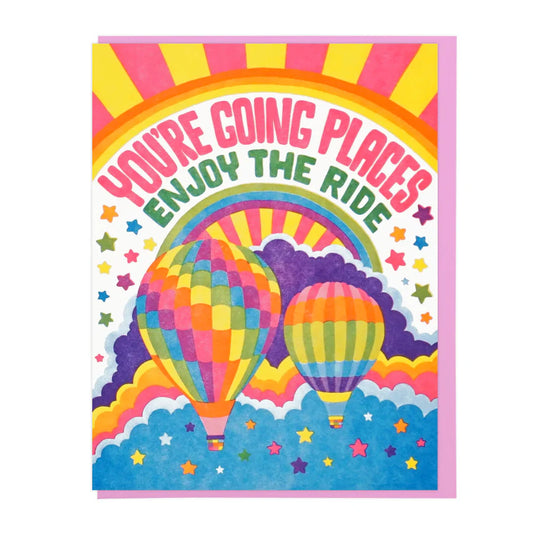 You're Going Places Greeting Card