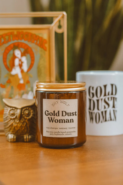 Gold Dust Woman Soy Candle