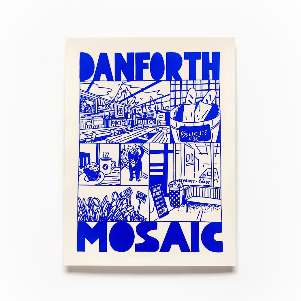 Danforth Mosaic Screen Print