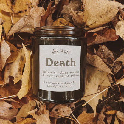 Death (Black Wax) Soy Candle