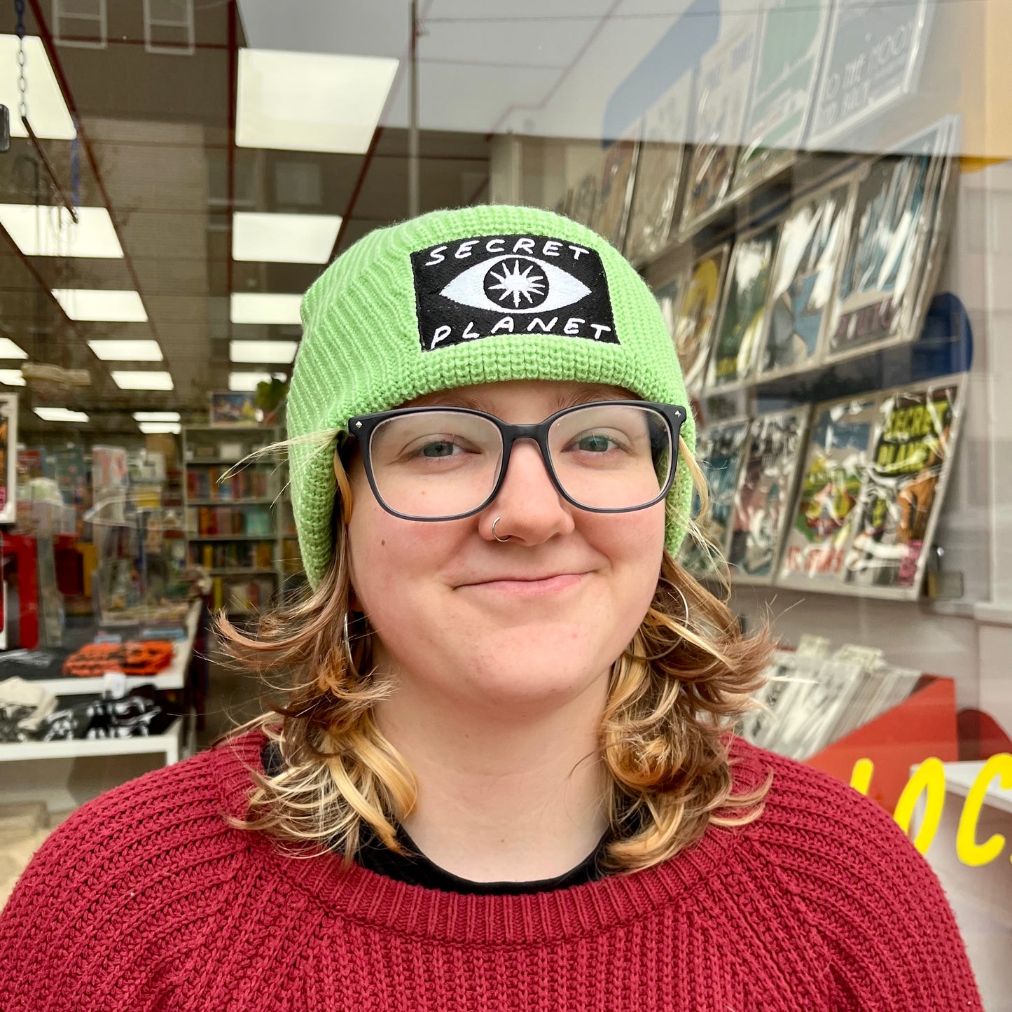 Green Starry Eye Toque