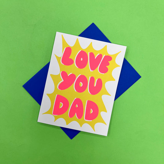 Love You Dad Greeting Card