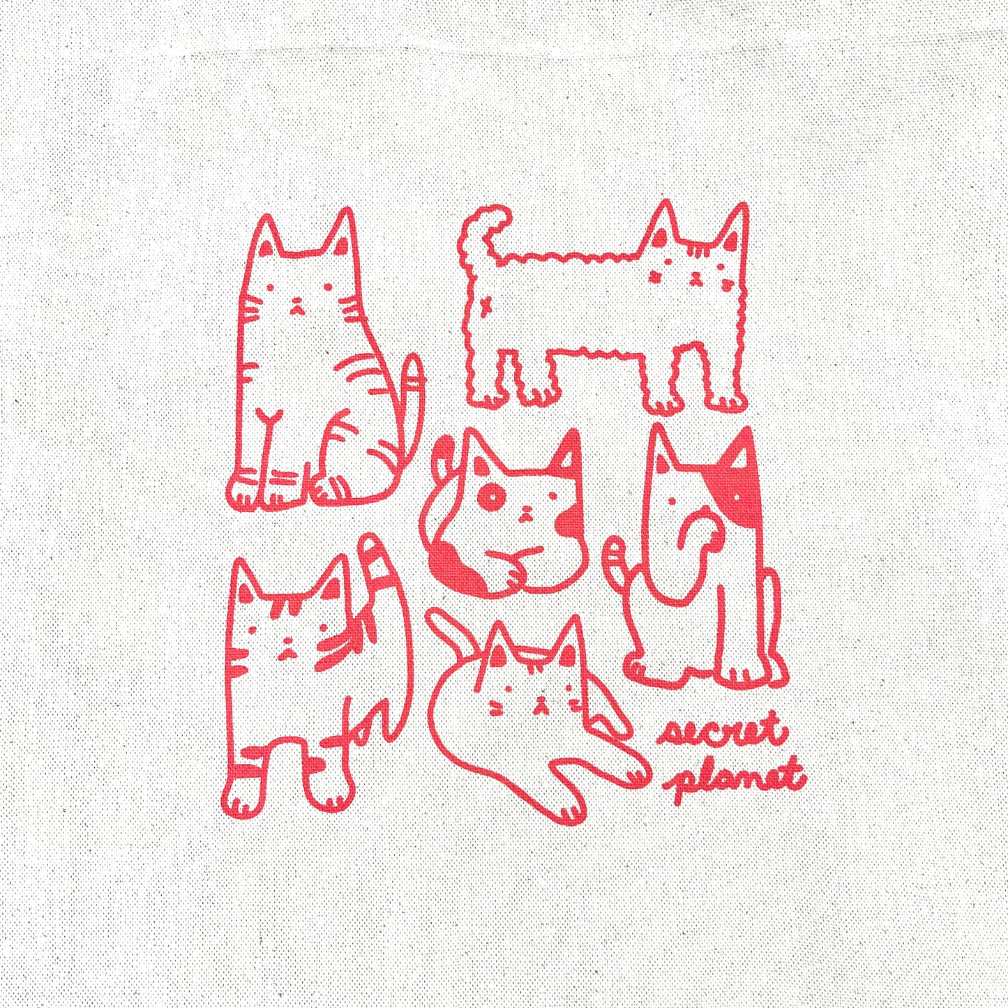 Doodle Cat Tote