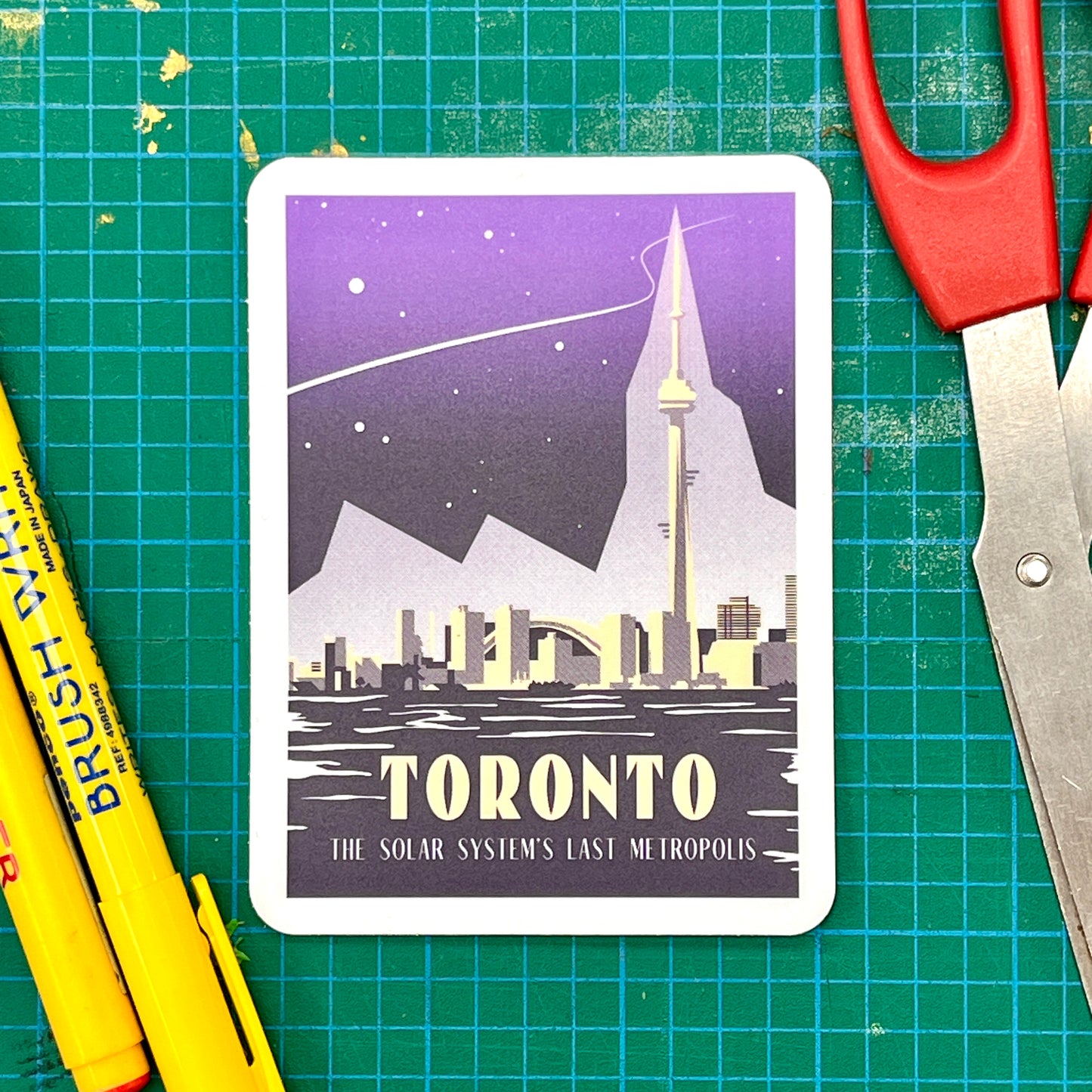 Toronto Metropolis Vinyl Sticker