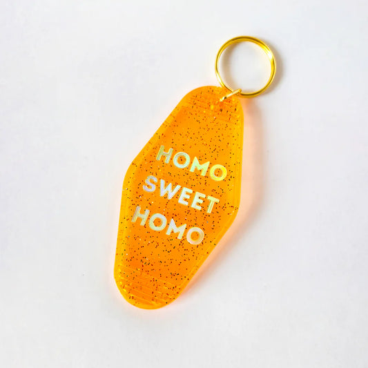 Homo Sweet Homo Keychain