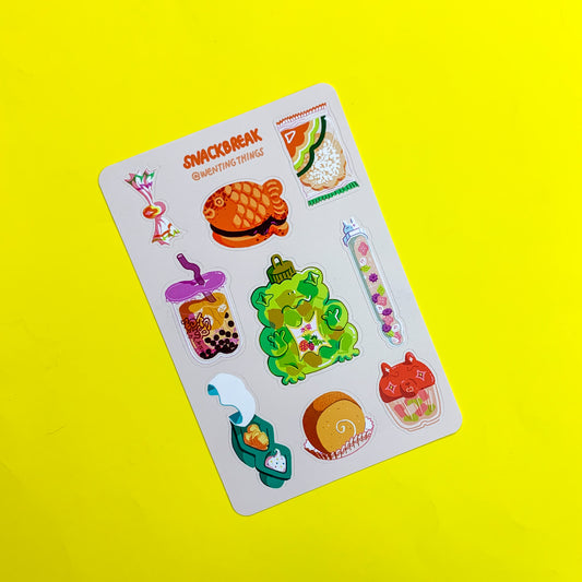 Snacks Sticker Sheet