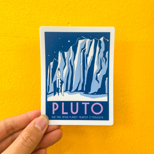 Pluto Poster Sticker