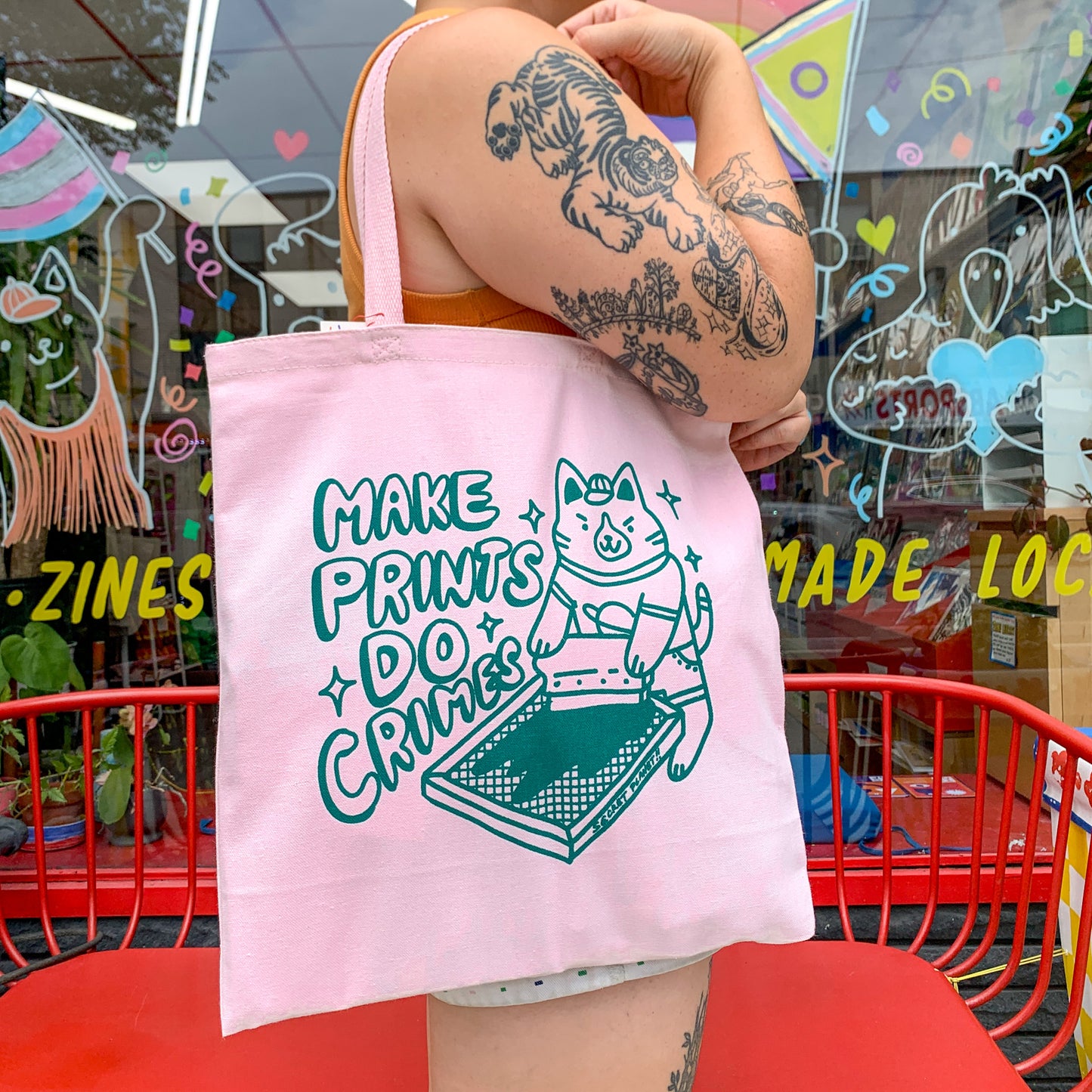 Make Prints Do Crimes! Tote