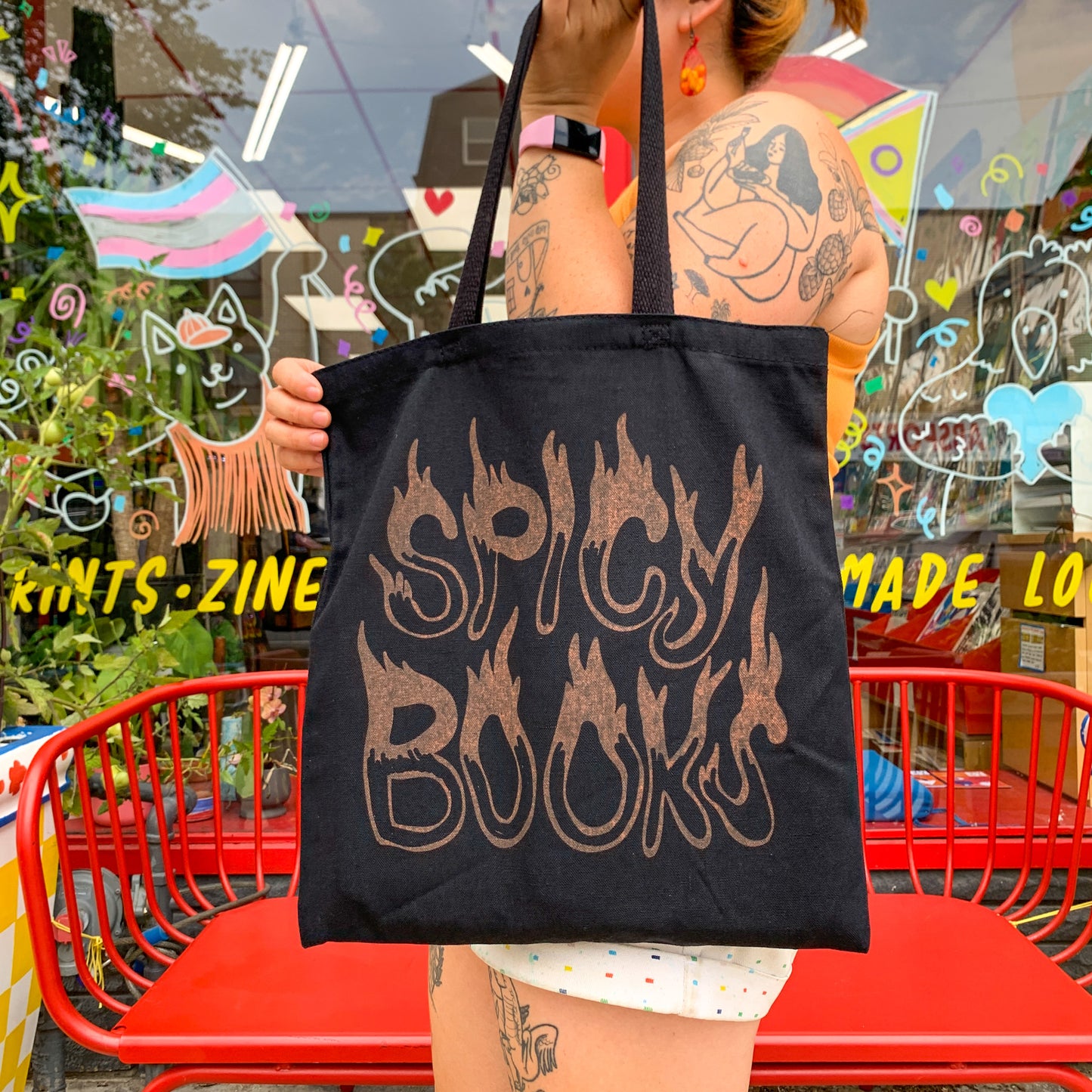 Spicy Books Tote