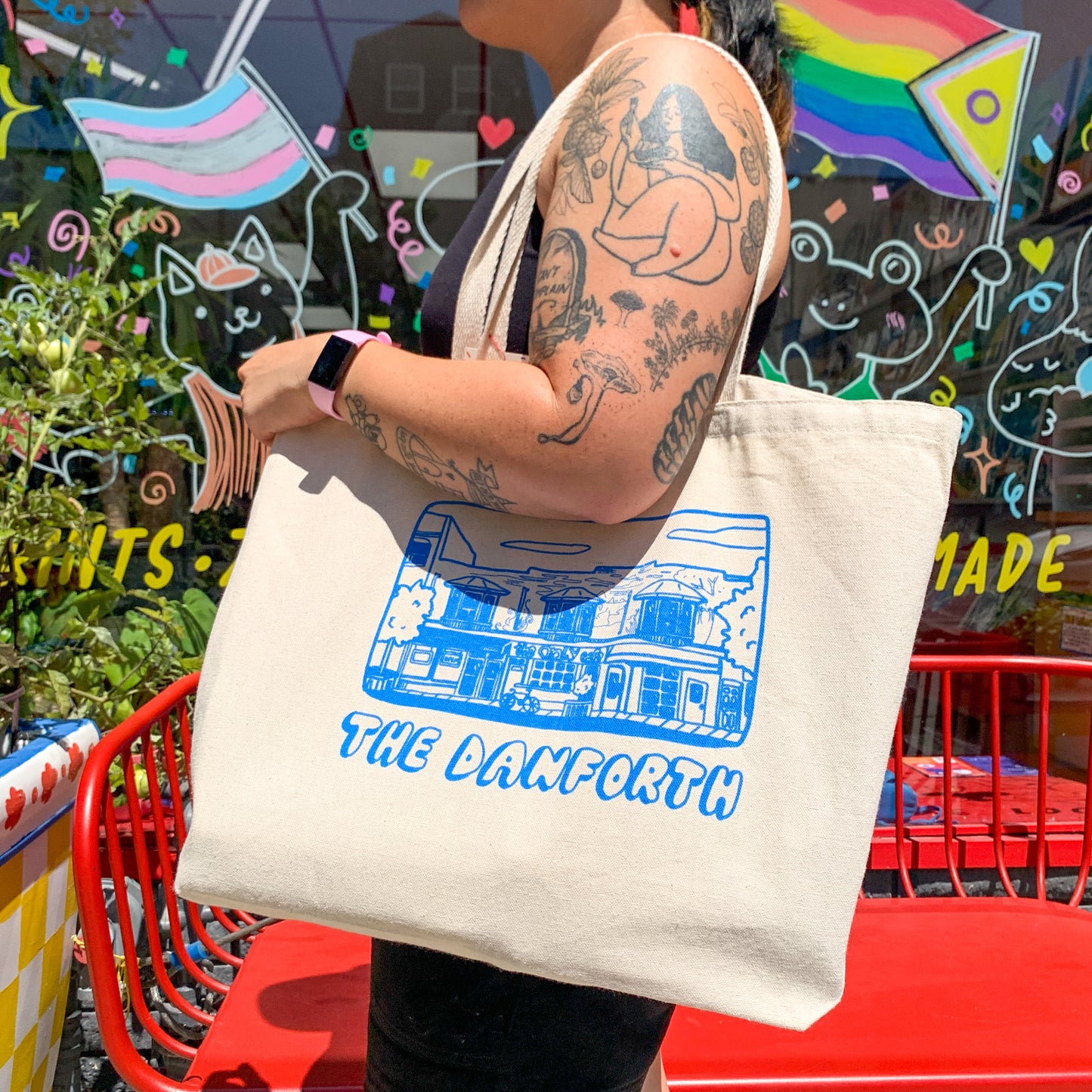 Jumbo Danforth Tote