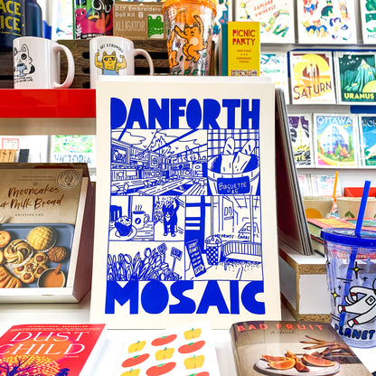 Danforth Mosaic Screen Print