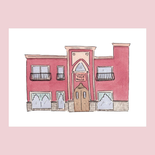 Lahore Tikka House Print