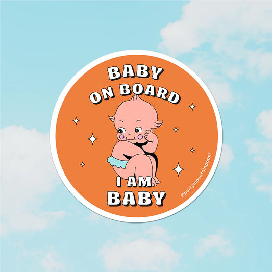 Baby on Board Bumper Sticker