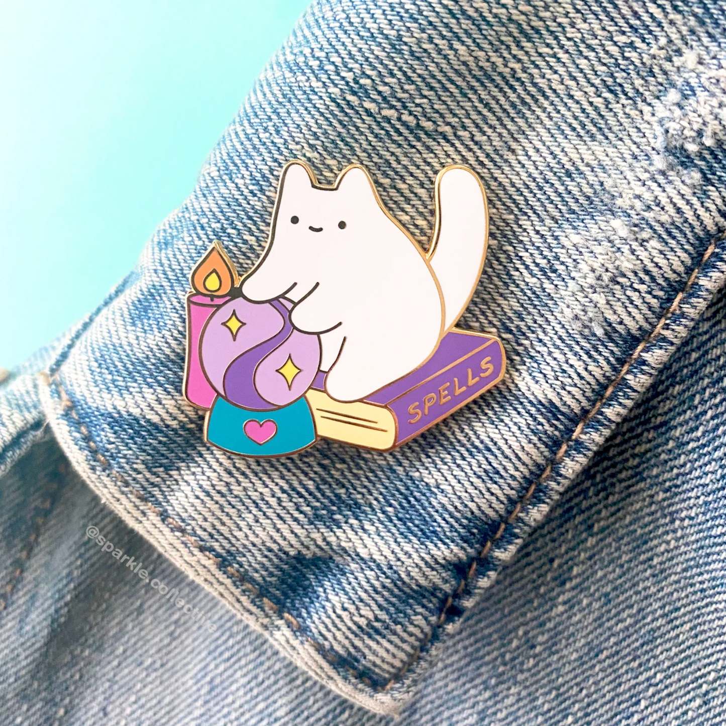 Magic Shop Cat Enamel Pin