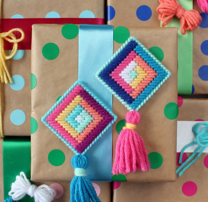 DIY Woven Ornament Set